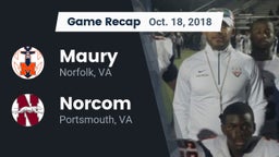 Recap: Maury  vs. Norcom  2018