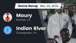 Recap: Maury  vs. Indian River  2018