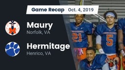 Recap: Maury  vs. Hermitage  2019