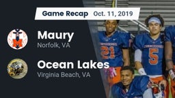 Recap: Maury  vs. Ocean Lakes  2019