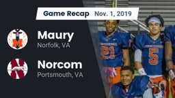 Recap: Maury  vs. Norcom  2019
