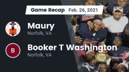 Recap: Maury  vs. Booker T Washington  2021