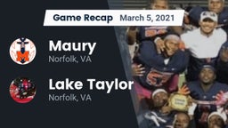 Recap: Maury  vs. Lake Taylor  2021