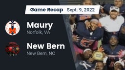 Recap: Maury  vs. New Bern  2022