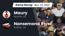 Recap: Maury  vs. Nansemond River  2022