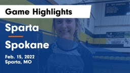 Sparta  vs Spokane  Game Highlights - Feb. 15, 2022
