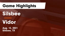 Silsbee  vs Vidor  Game Highlights - Aug. 13, 2021