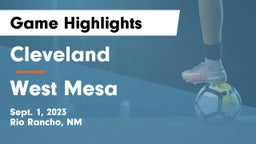 Cleveland  vs West Mesa  Game Highlights - Sept. 1, 2023