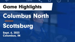 Columbus North  vs Scottsburg  Game Highlights - Sept. 6, 2023