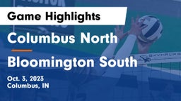 Columbus North  vs Bloomington South  Game Highlights - Oct. 3, 2023