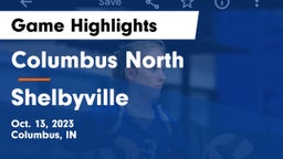 Columbus North  vs Shelbyville  Game Highlights - Oct. 13, 2023