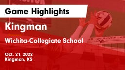 Kingman  vs Wichita-Collegiate School  Game Highlights - Oct. 21, 2022