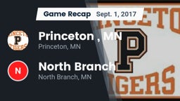 Recap: Princeton , MN vs. North Branch  2017