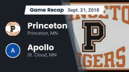 Recap: Princeton  vs. Apollo  2018