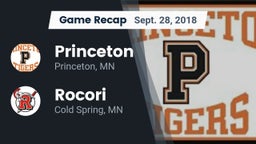 Recap: Princeton  vs. Rocori  2018