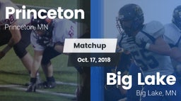 Matchup: Princeton High vs. Big Lake  2018