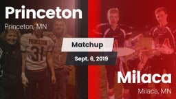 Matchup: Princeton High vs. Milaca  2019