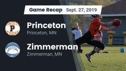 Recap: Princeton  vs. Zimmerman  2019