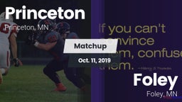 Matchup: Princeton High vs. Foley  2019