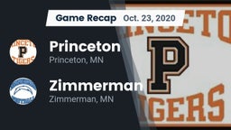 Recap: Princeton  vs. Zimmerman  2020