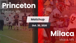 Matchup: Princeton High vs. Milaca  2020