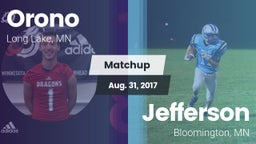 Matchup: Orono  vs. Jefferson  2017