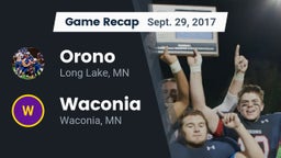 Recap: Orono  vs. Waconia  2017
