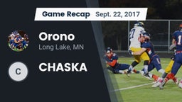 Recap: Orono  vs. CHASKA 2017