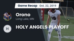 Recap: Orono  vs. HOLY ANGELS PLAYOFF 2019