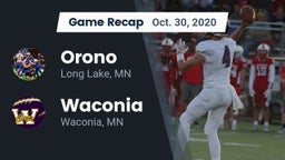 Recap: Orono  vs. Waconia  2020