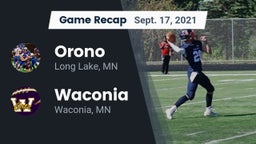 Recap: Orono  vs. Waconia  2021