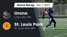 Recap: Orono  vs. St. Louis Park  2021