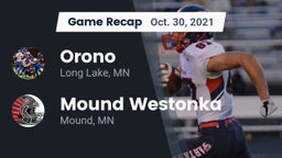 Recap: Orono  vs. Mound Westonka  2021