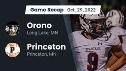 Recap: Orono  vs. Princeton  2022