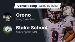 Recap: Orono  vs. Blake School 2023