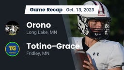 Recap: Orono  vs. Totino-Grace  2023