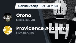 Recap: Orono  vs. Providence Academy 2023