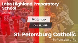 Matchup: Lake Highland vs. St. Petersburg Catholic  2019
