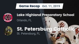 Recap: Lake Highland Preparatory School vs. St. Petersburg Catholic  2019