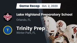 Recap: Lake Highland Preparatory School vs. Trinity Prep  2020