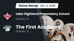 Recap: Lake Highland Preparatory School vs. The First Academy 2020