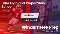 Matchup: Lake Highland vs. Windermere Prep  2020