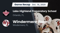 Recap: Lake Highland Preparatory School vs. Windermere Prep  2020