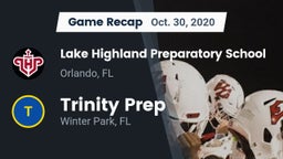 Recap: Lake Highland Preparatory School vs. Trinity Prep  2020