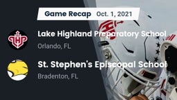 Recap: Lake Highland Preparatory School vs. St. Stephen's Episcopal School 2021
