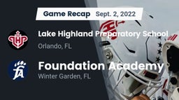 Recap: Lake Highland Preparatory School vs. Foundation Academy  2022