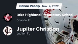 Recap: Lake Highland Preparatory School vs. Jupiter Christian  2022