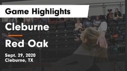 Cleburne  vs Red Oak Game Highlights - Sept. 29, 2020
