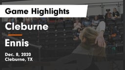 Cleburne  vs Ennis  Game Highlights - Dec. 8, 2020