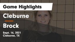 Cleburne  vs Brock  Game Highlights - Sept. 16, 2021